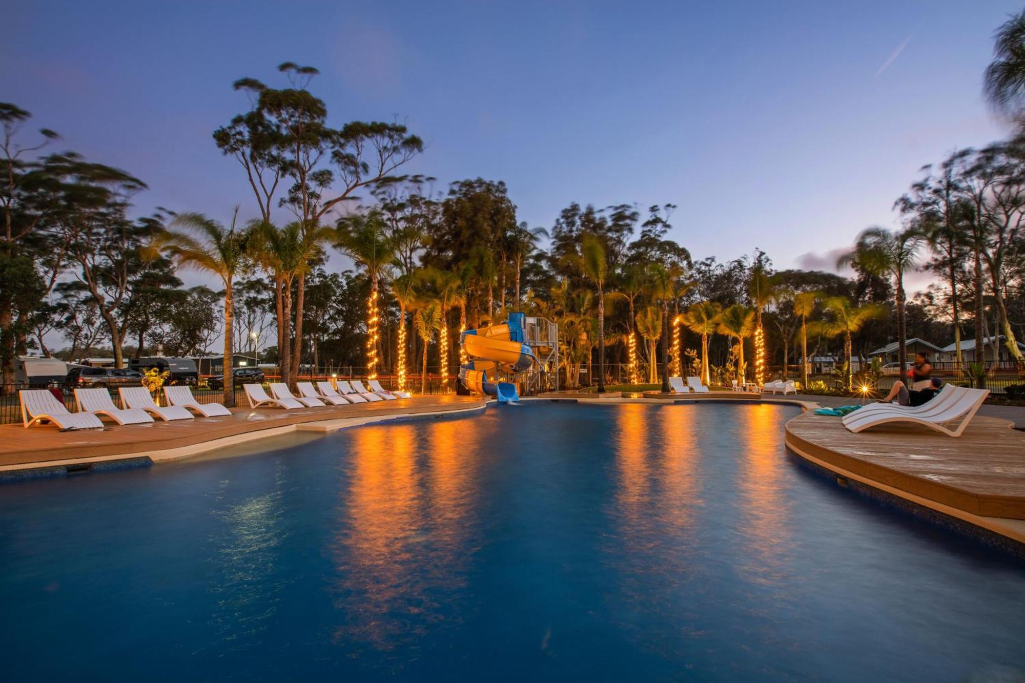 Big4 Tasman Holiday Parks - Racecourse Beach Bawley Point Exterior foto